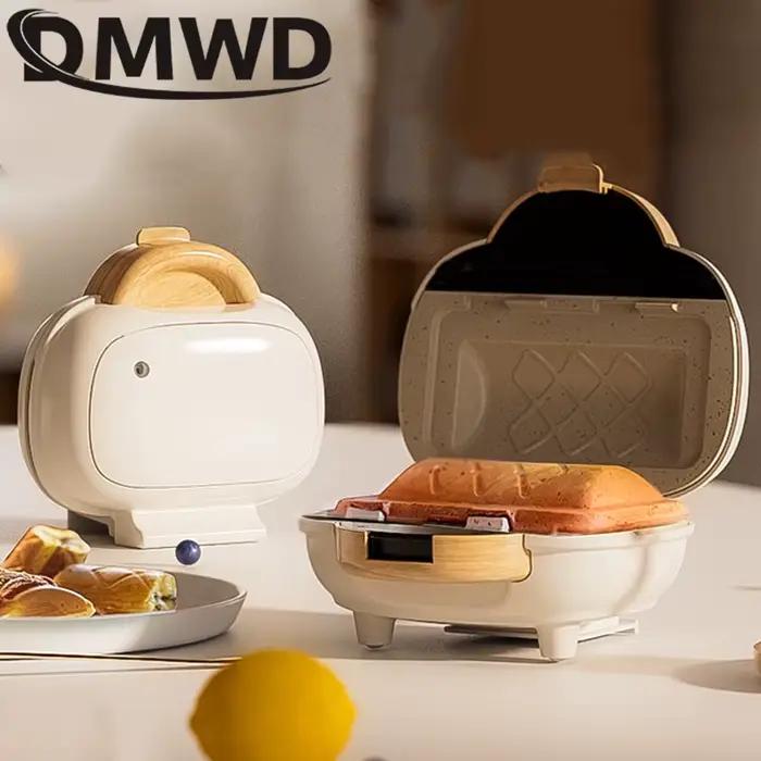 Machine à petit déjeuner pour Sandwich, chauffage Double face, poêle à frire, presse à chaud, Machine à pain, Panini, gril au fromage, grille-pain pour Hot-Dog
