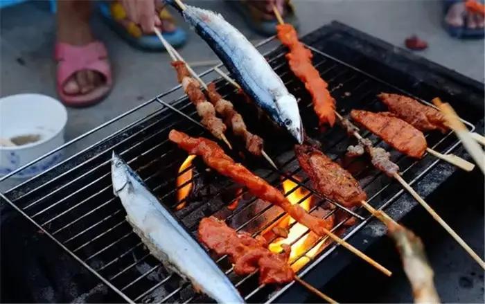 Filet pour barbecue, grille carrée