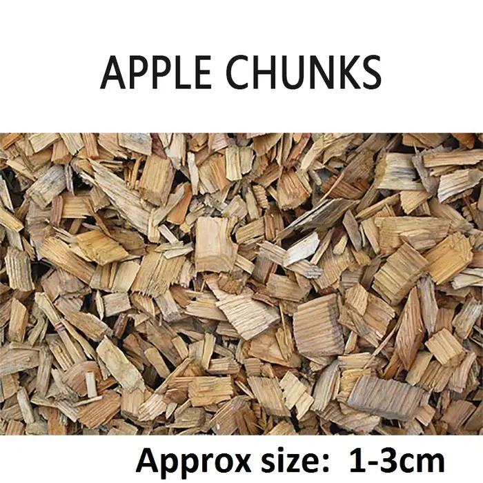 Copeaux de bois de pomme pour barbecue saveur de grillade bacon outil de cuisson de poisson fumage froide box barbecue à gaz et à charbon de bois occasions spéciales