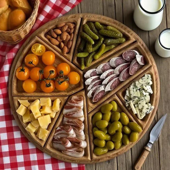 Plateaux de service en bois