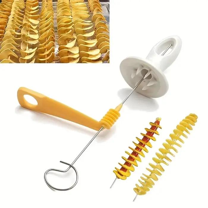 Ensemble de spiraliseur en acier inoxydable