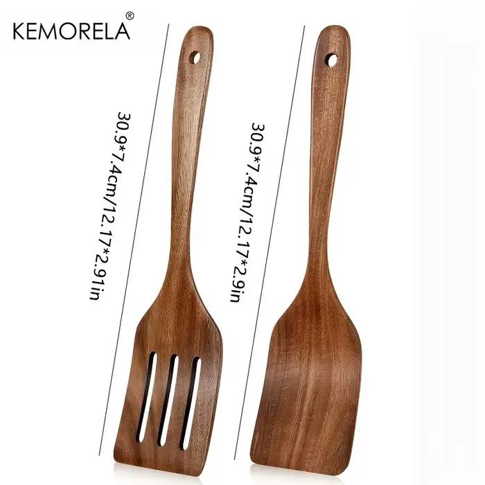 Spatule de cuisson, ustensile en bois