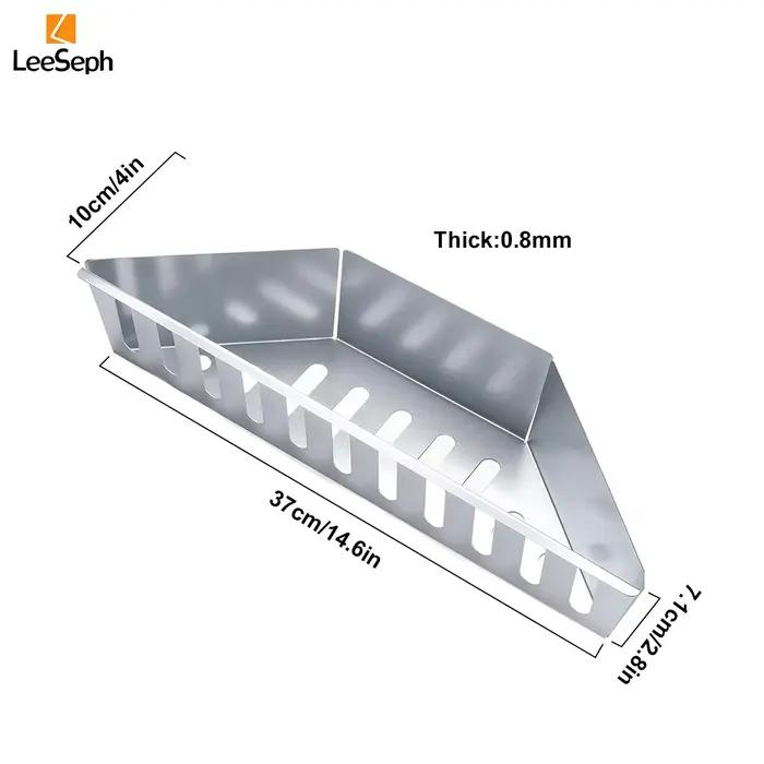 Panier à charbon de bois en acier inoxydable Leeseph, accessoires de barbecue pour grilles et bouilloires, accessoires de gril à charbon de bois