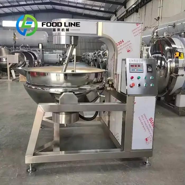 Marmite de cuisson planétaire automatique avec conception de conduction uniforme de la chaleur