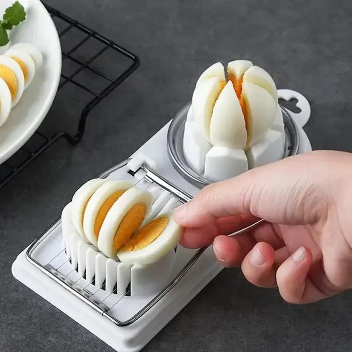 304 trancheuse d'œufs diviseurs de tranchage nouveaux accessoires de cuisine ensembles de gadgets ustensiles