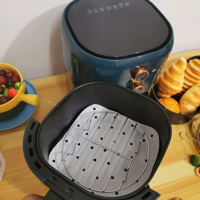 Friteuse à air ronde T1 en acier inoxydable