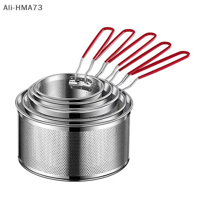 Panier en maille frite en acier inoxydable