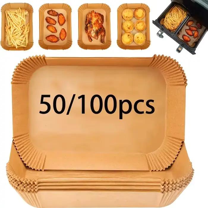 Doublures rectangulaires pour friteuse à Air