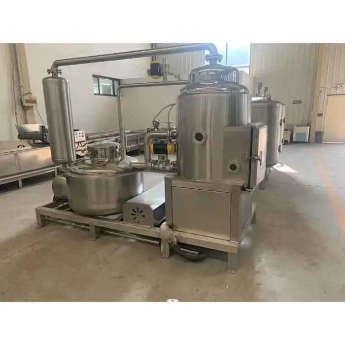 Machine à frire sous vide à faible teneur en huile pour production de chips de fruits saines et professionnelles