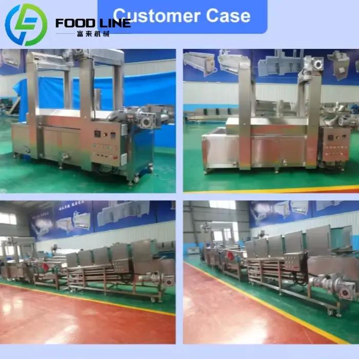 Friteuse Industrielle Électrique Automatique Continue pour Frites Longues