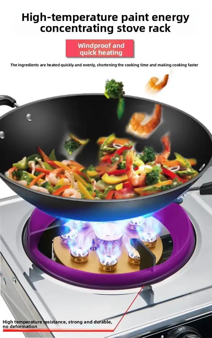 Cuisinière à gaz double brûleur