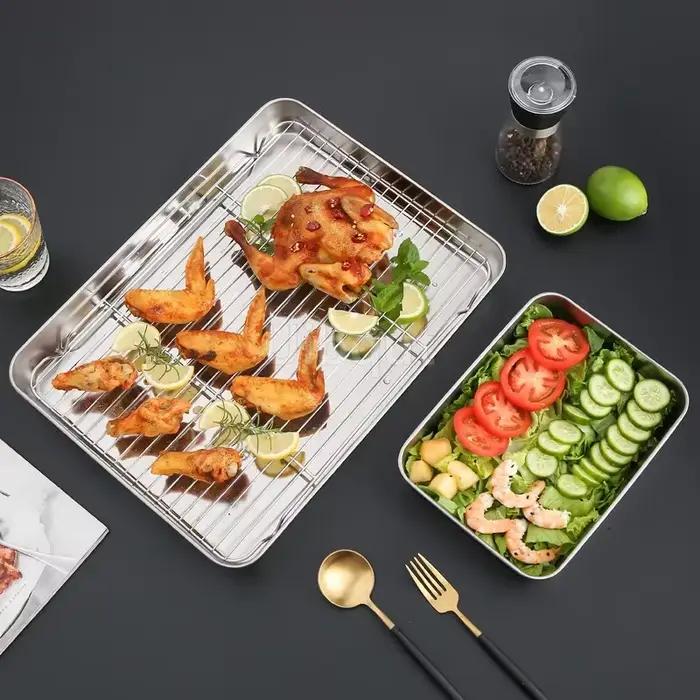 Plaque de cuisson en acier inoxydable 304