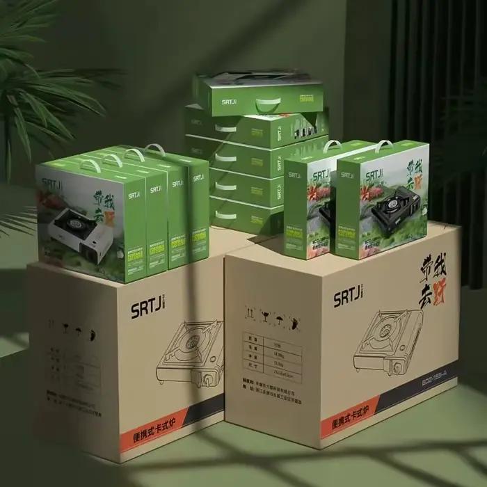 Réchaud à gaz butane portable pour extérieur