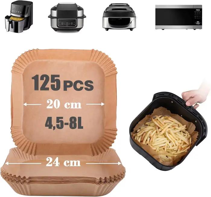 Papier de cuisson pour friteuse à air
