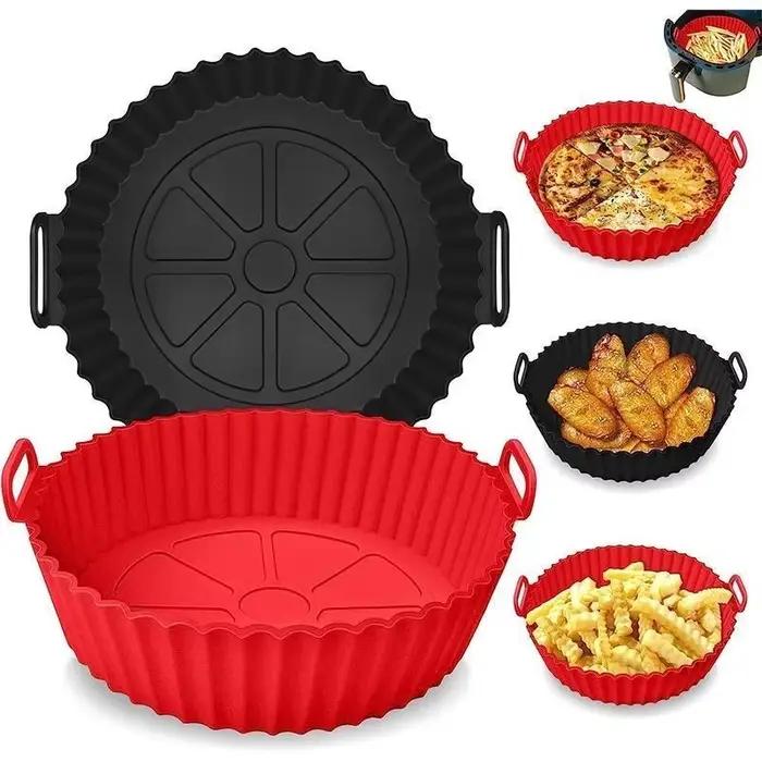 Doublures réutilisables en silicone pour friteuse à air