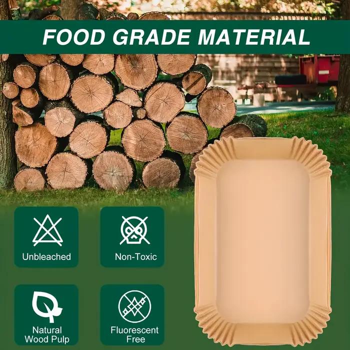 Doublures rectangulaires pour friteuse à Air