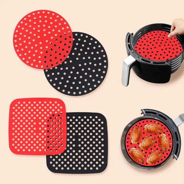 Polymères de doublure en silicone pour friteuse à air