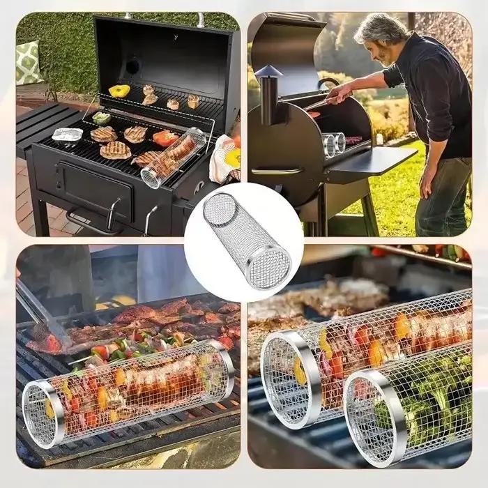 Panier de cuisson rotatif pour légumes