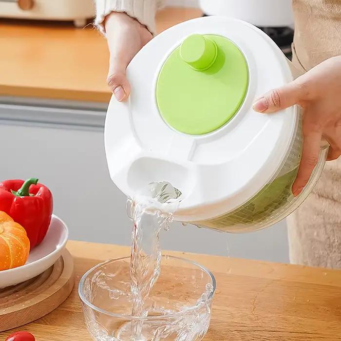Séchoir à salade Spinner pour légumes – Centrifugeuse manuelle de laitue pour cuisine