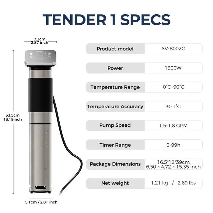 ROUNY Appareil de cuisson sous vide