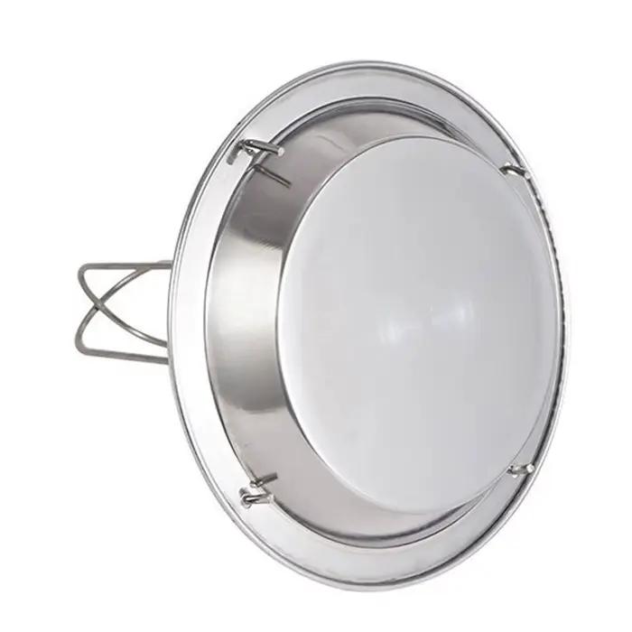 Support de gril à rôtir en acier inoxydable avec bol de récupération, antiadhésif, pour poulet, barbecue, plein air, cuisson saine et uniforme