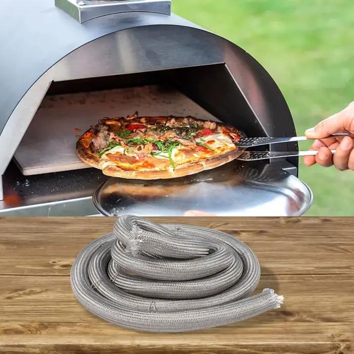 Joint d'étanchéité pour porte de four WB32K5039 pour appareils de cuisson avec 19 clips de fixation pour une intégrité fonctionnelle durable