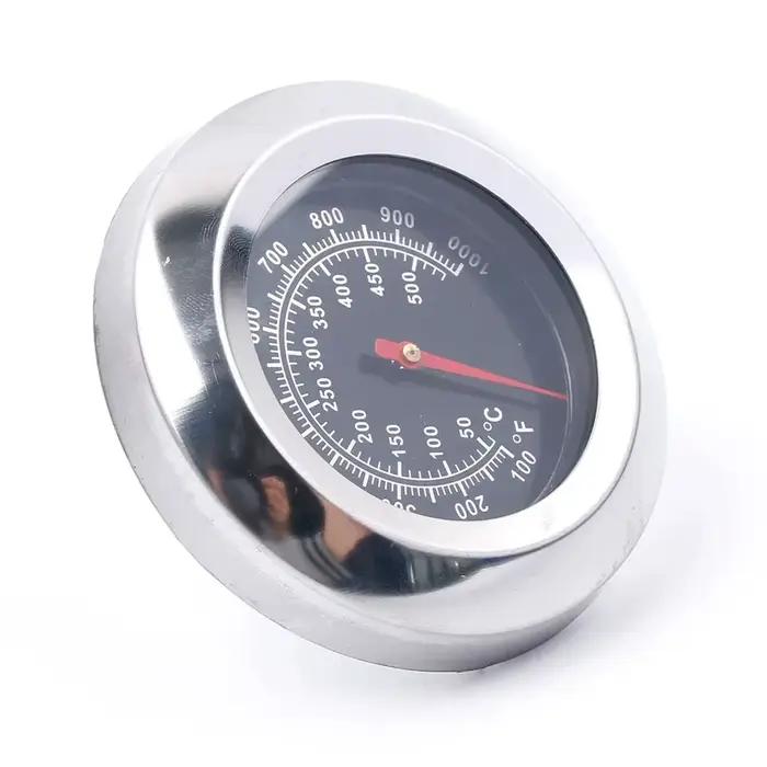 500 ℃ 1000 ℉ Grade rôti Barbecue BBQ fumeur gril thermomètre jauge de température Dia 3 "extérieur en acier inoxydable