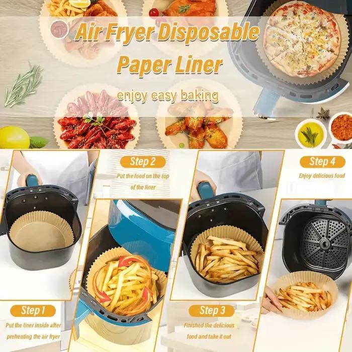 Papier de cuisson pour friteuse à air