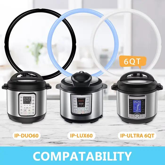 1 morceau d'étanchéité en silicone de qualité alimentaire pour pot instantané - bague