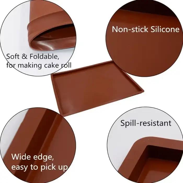 Polymères de cuisson en silicone antiadhésifs