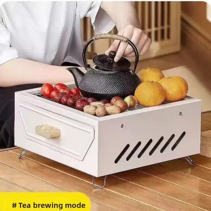 Camping cour Barbecue Grill extérieur Portable charbon de bois