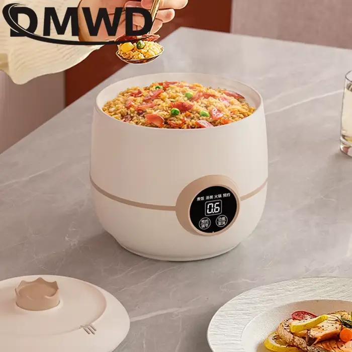 Cuiseur à riz multifonctionnel céramique glaçure antiadhésive Pot électrique 2L Micro pression cuisson soupe bouillie marmite alimentaire vapeur