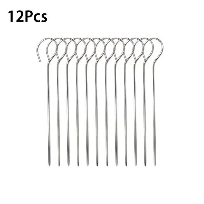 Grille de barbecue ronde en acier inoxydable durable pour friteuse à air, avec support vertical pour