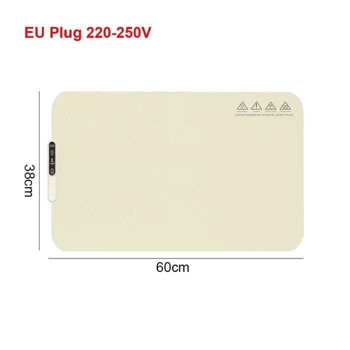 Plaque chauffante électrique, tapis chauffant pour aliments, Table à manger en Silicone, chauffage r
