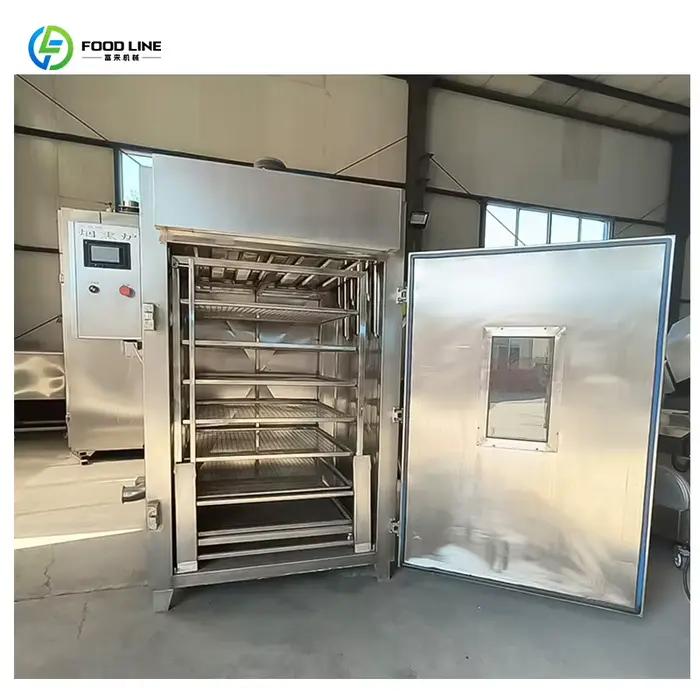Four à fumage électrique commercial pour viande, poisson et saucisses, idéal pour la cuisine et la r