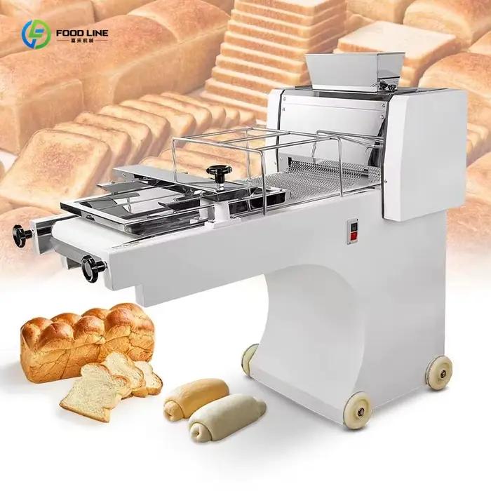 Machine à façonner le pain français électrique personnalisée, petite machine à rouler la pâte, équip