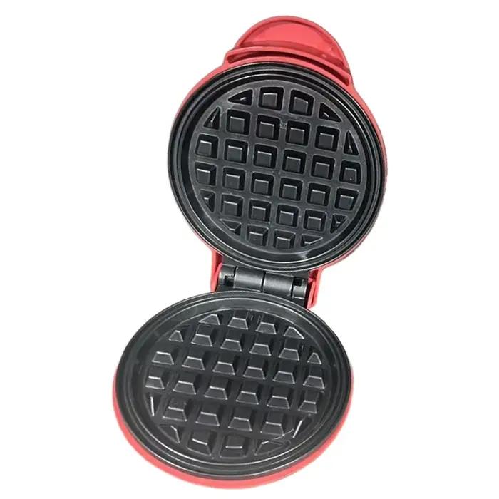 Mini moule à gaufres électrique antiadhésif, petit déjeuner, poêle électrique pour la maison, petits