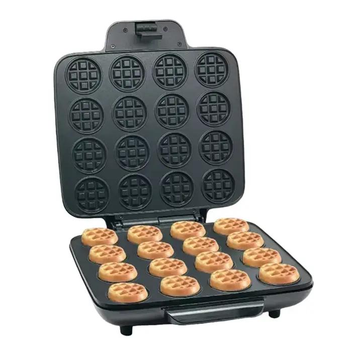 B59B-Multi gaufrier 16 moules à gaufres fer à gaufres antiadhésif avec Mini gaufrier antiadhésif à c