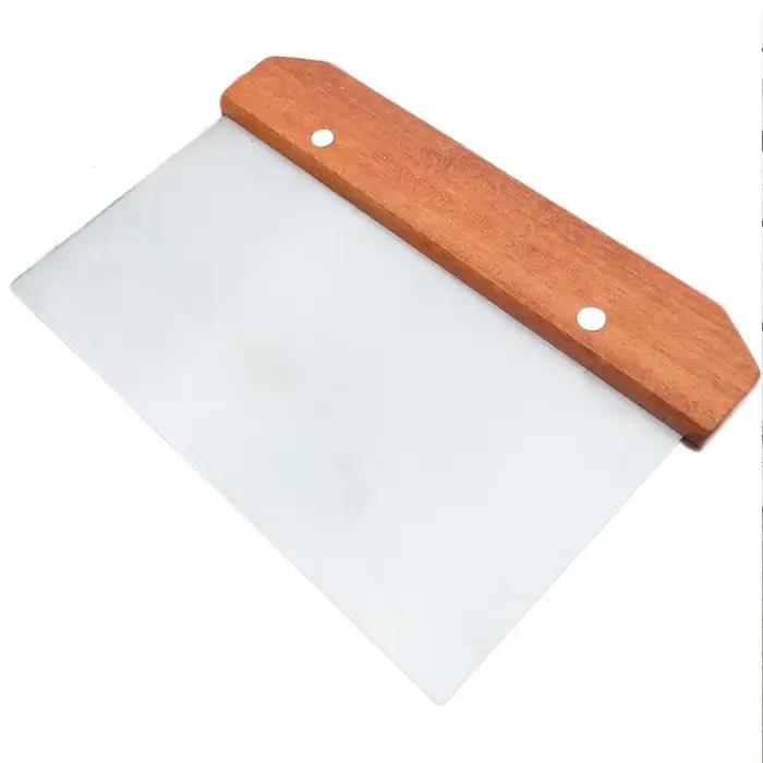 Coupe-pâte en acier inoxydable, couteau à nouilles, grattoir à gâteau avec échelle, cuisson de gâtea