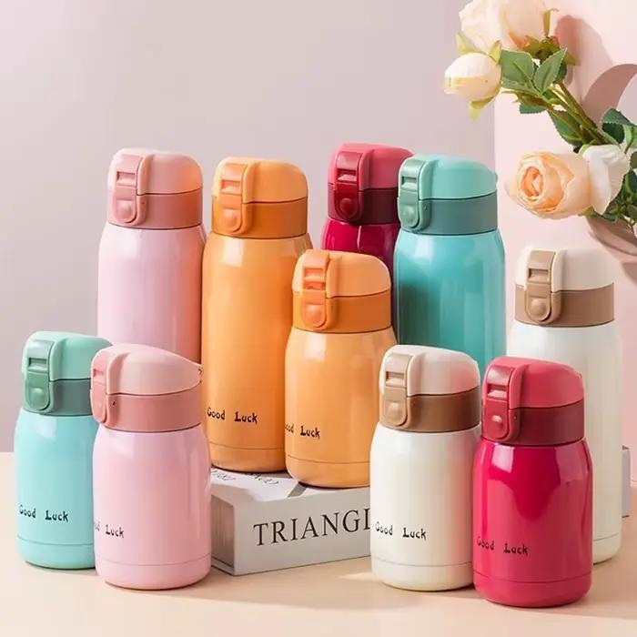 Mini tasse Thermos en acier inoxydable, flacons sous vide portables, garde le froid et la chaleur, t