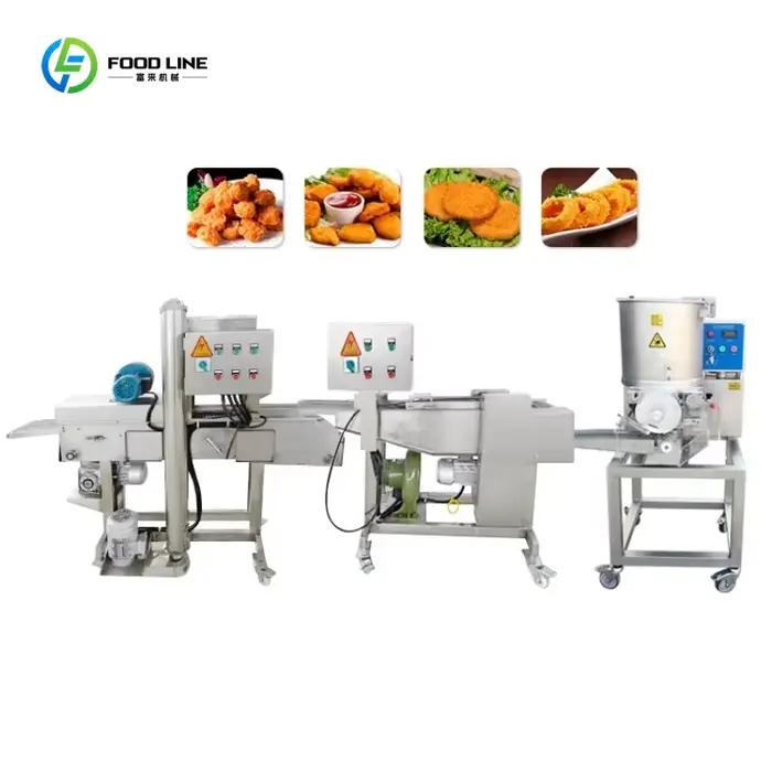 Ligne de production automatique et continue de hamburgers et de galettes de viande sur mesure – Four
