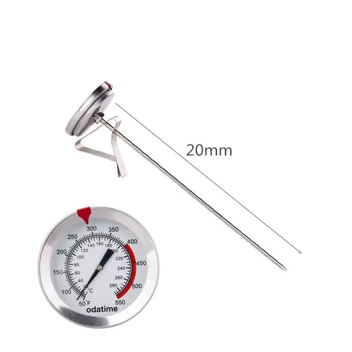 Odatime 20/30/40/50CM thermomètre de cuisine repas BBQ four à viande sonde de cuisson thermomètre us