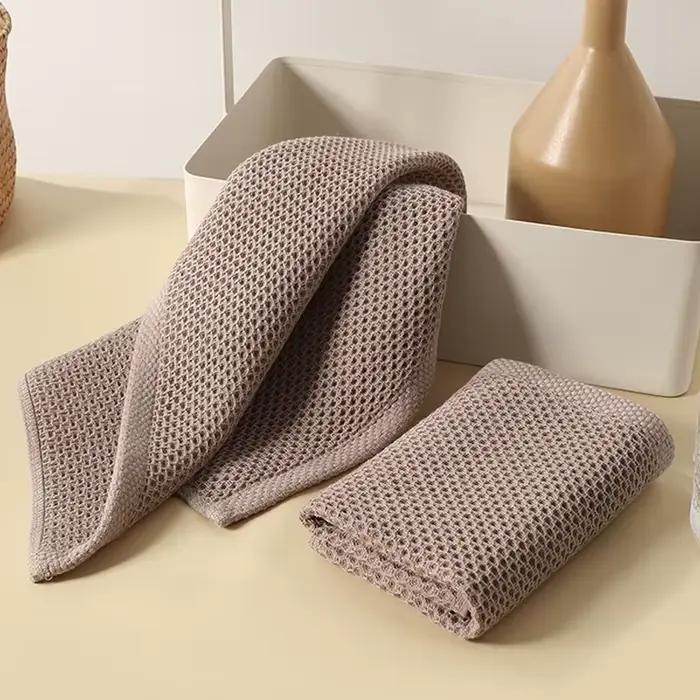 Torchon en coton doux et absorbant, serviette de cuisine, chiffon de nettoyage ménager, outils de cu