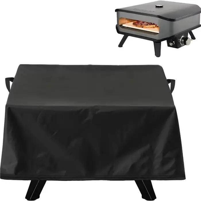 Housse de protection imperméable pour four à pizza, protège-grill carré d'extérieur, anti-poussière
