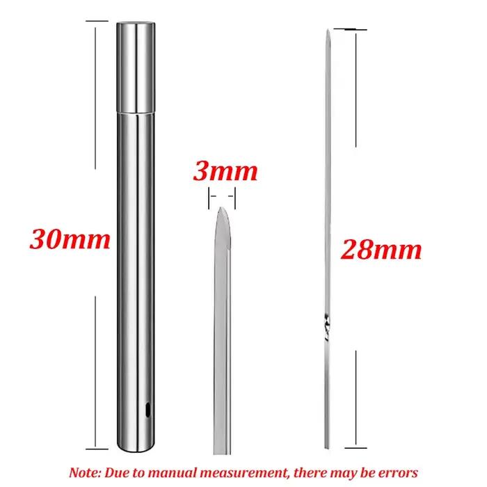 Brochette de Barbecue en acier inoxydable, 10/20 pièces, bâton d'aiguille plat réutilisable, outils