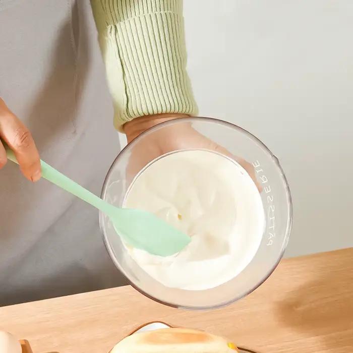 Spatule de cuisson en Silicone pour gâteaux à la crème, grattoir antiadhésif, mélangeur de beurre et