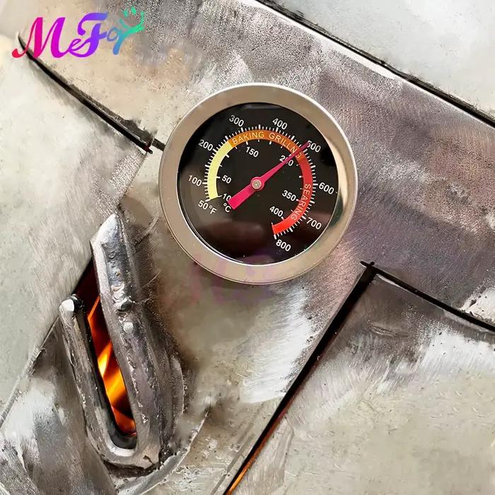 Thermomètre de four de cuisine 52 mm 50-500 degrés Celsius 400 ℃ Poêle à Pizza, gril extérieur, Ba
