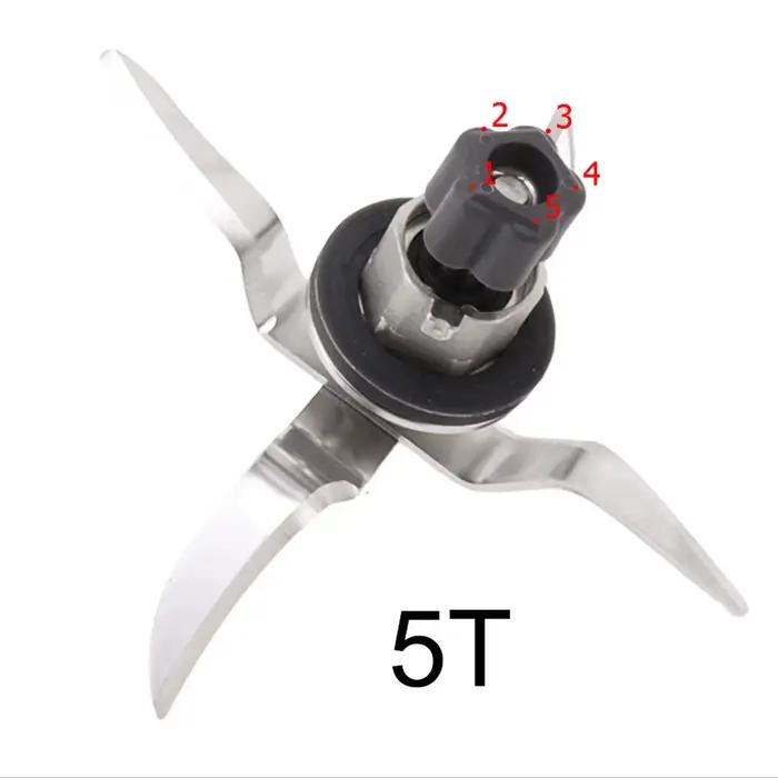 Monsieur Cuisine allergique 2.0 Blender Blade, 4 cuir chevelu, 5 dents