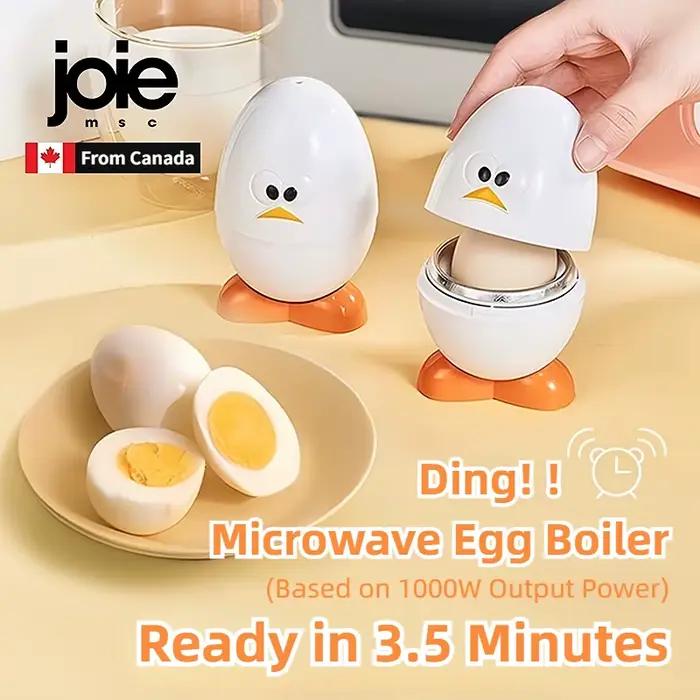 Joie micro-ondes oeuf chaudière oeuf micro-ondes oeuf poachers cuiseur vapeur boîte pour poulet et c