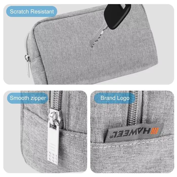 Mini sac de rangement numérique pour Gadget Portable, étui de rangement à fermeture éclair pour écou